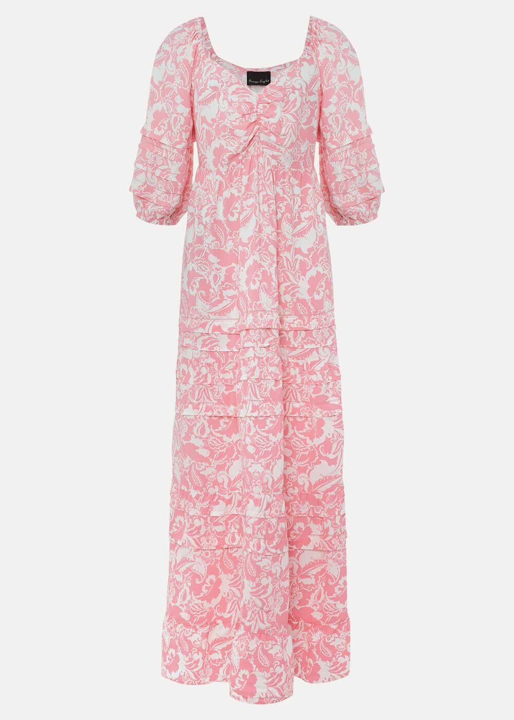Damyana Midi Dress - Pink