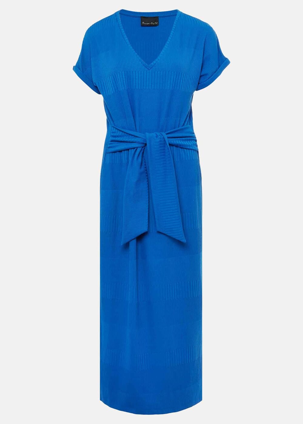 Yazmina Jersey Midi Dress - Blue