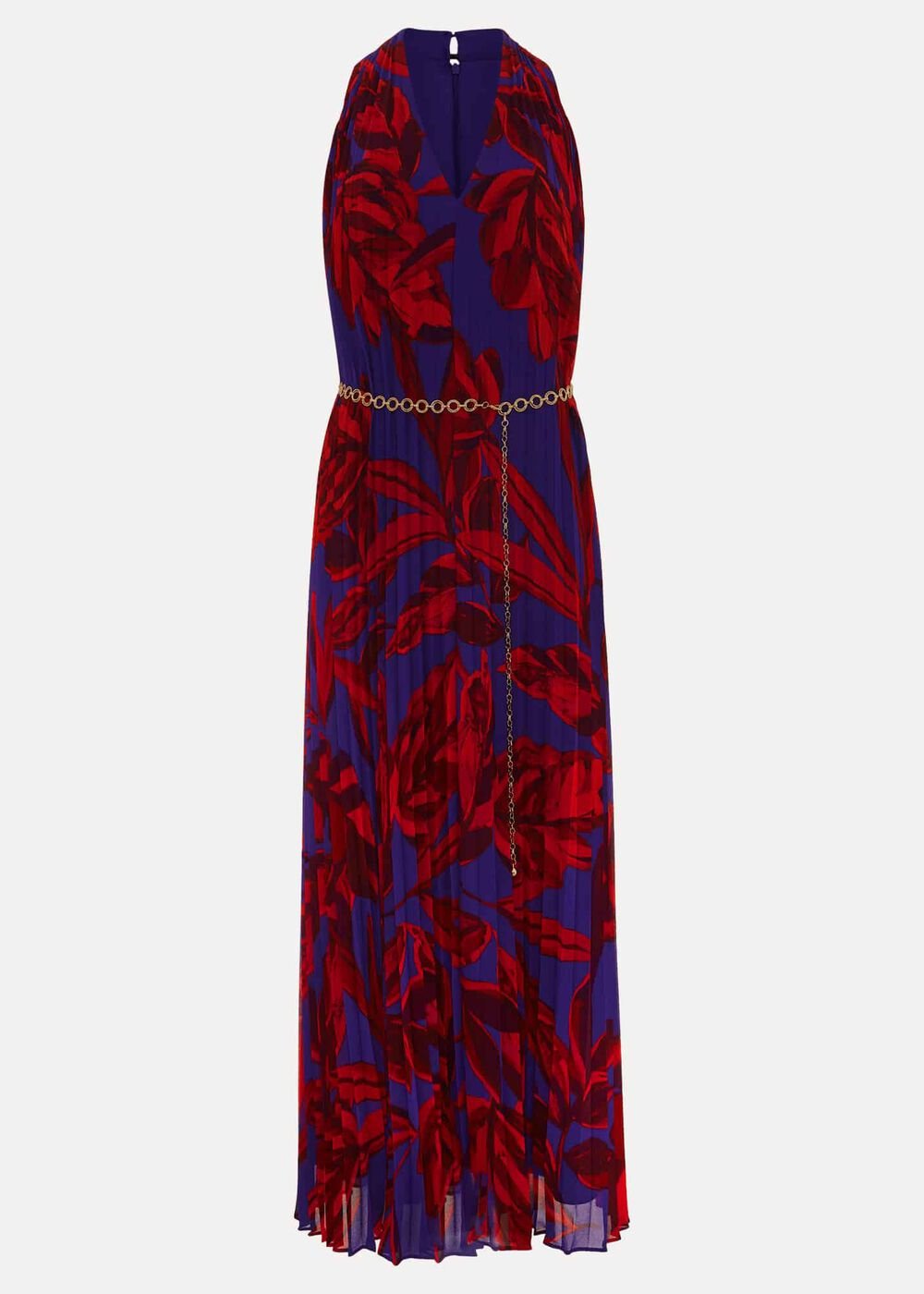 Adelaide Pleated Midaxi Dress - Violet
