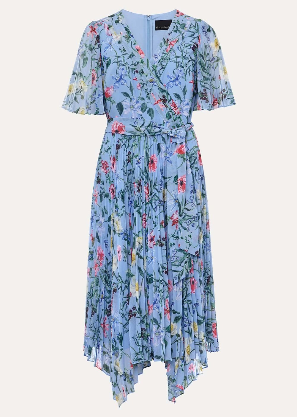 Kendall Floral Midi Dress - Multi-Coloured