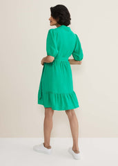 Sue Green Swing Mini Dress - Green