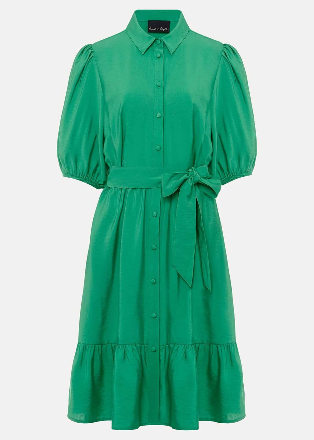 Sue Green Swing Mini Dress - Green