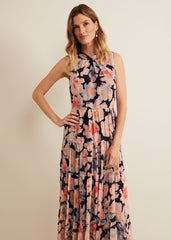 Vora Printed Tiered Maxi Dress - Multi-Coloured