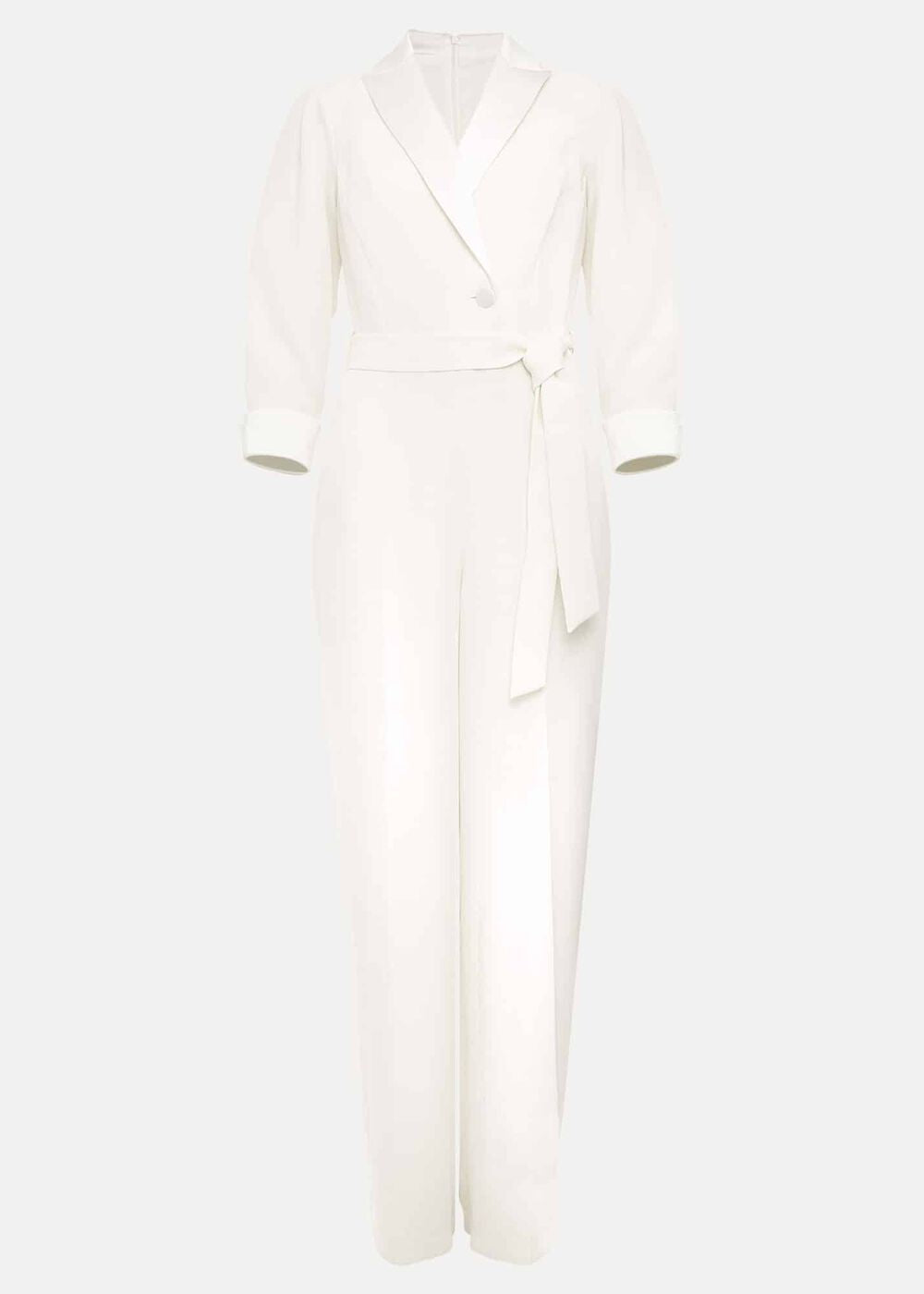 Kylie Tux Jumpsuit - Ivory