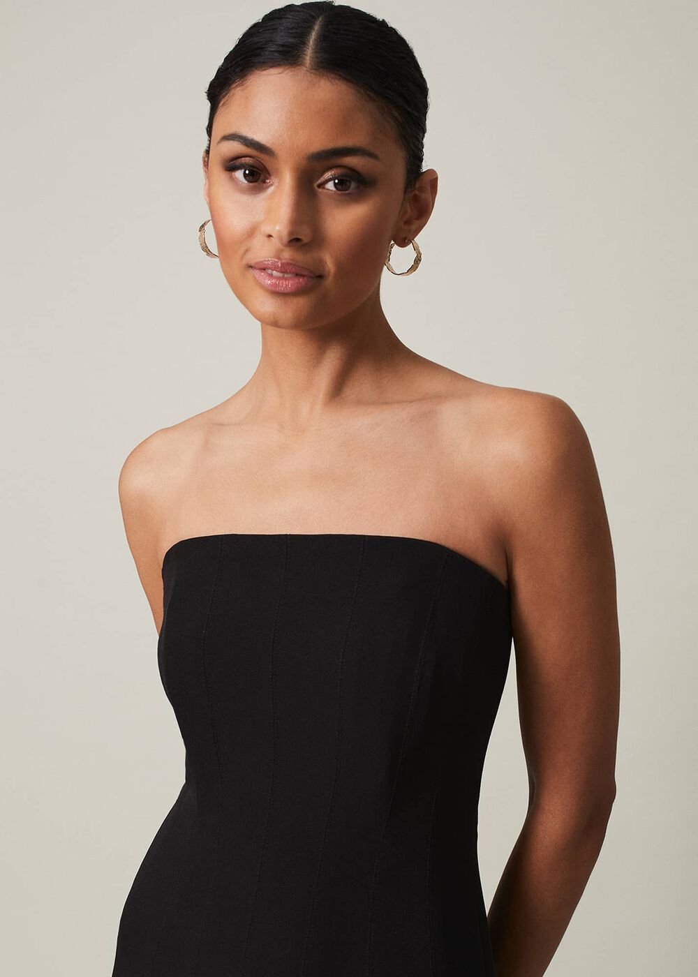Freesia Black Maxi Dress - Black