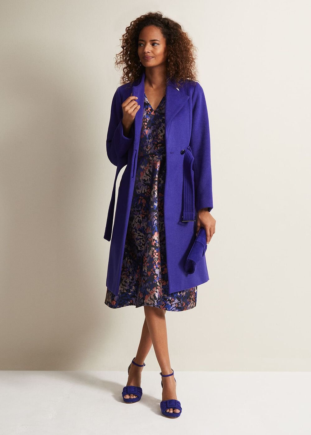 Adonia Abstract Jacquard Dress - Multi-Coloured