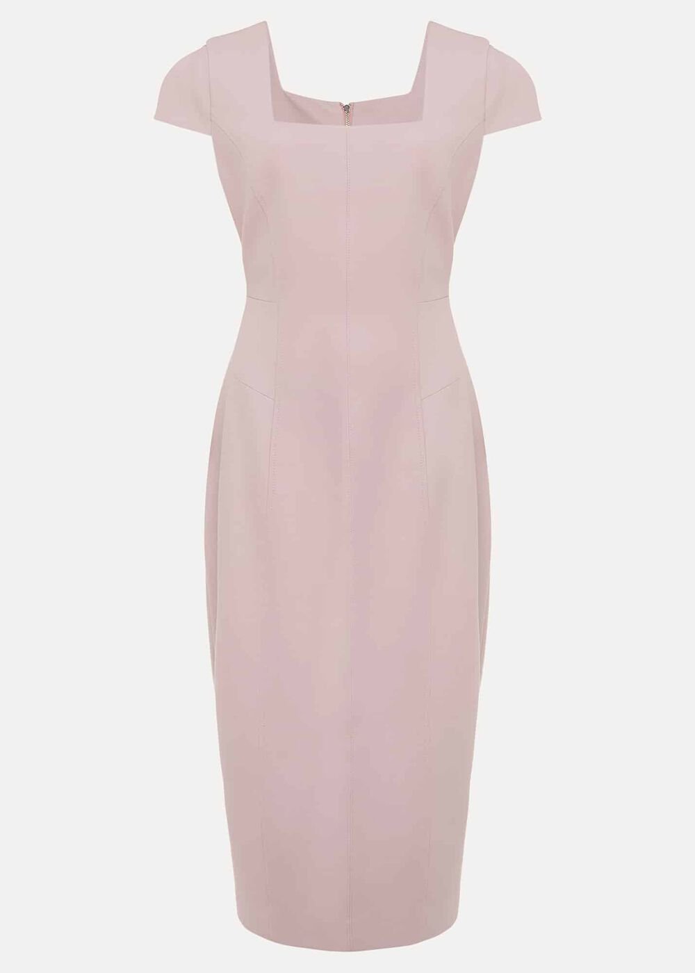 Eira Midi Dress - Pale Pink