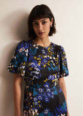 Lanna Floral Mini Dress - Multi-Coloured
