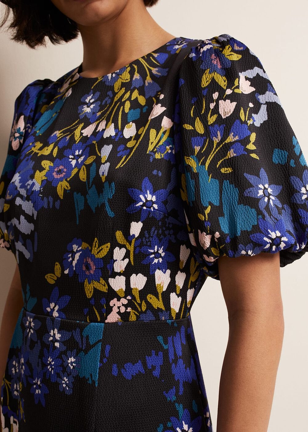 Lanna Floral Mini Dress - Multi-Coloured