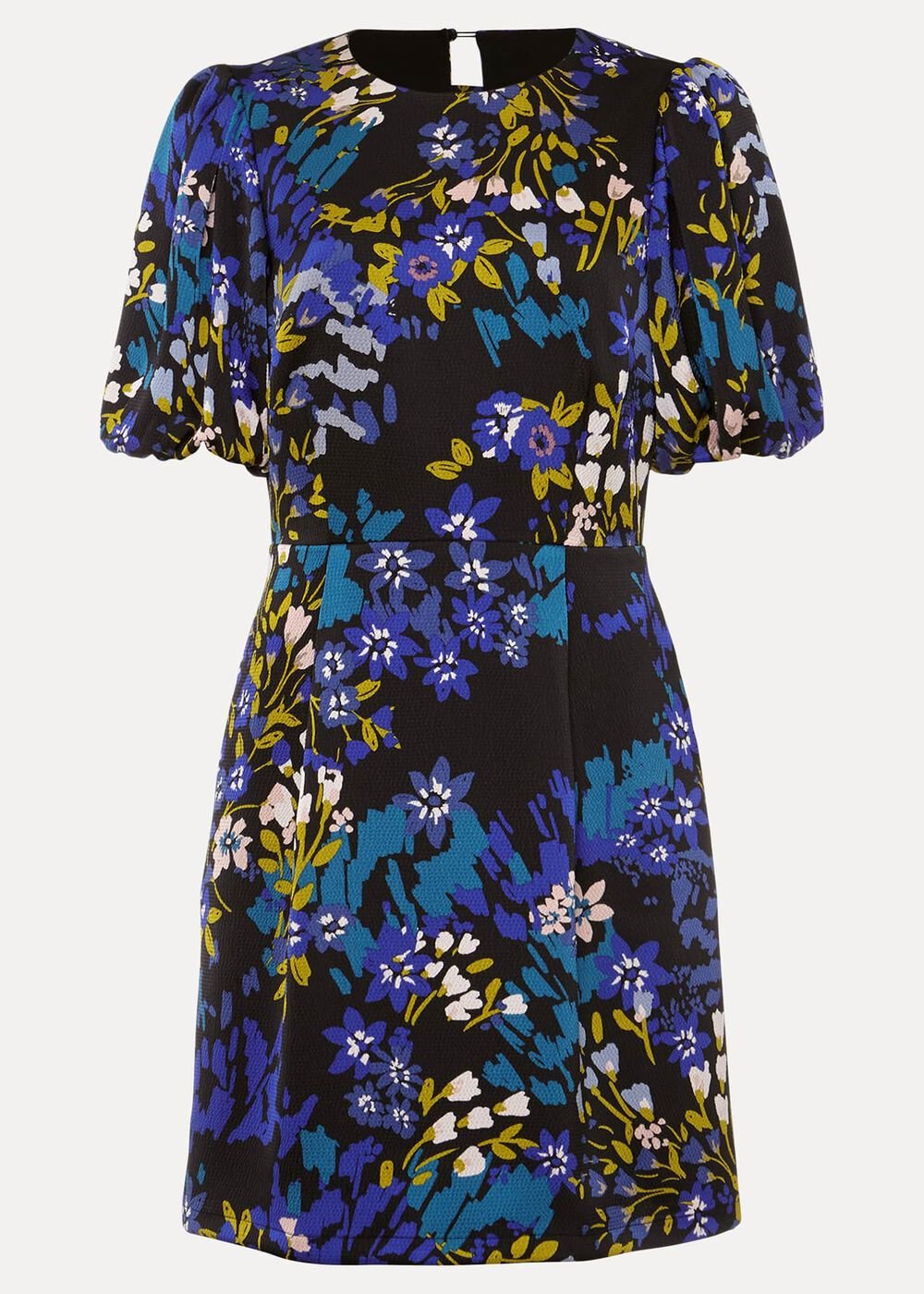 Lanna Floral Mini Dress - Multi-Coloured