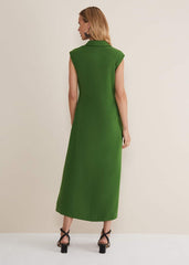 Janine Green Maxi Dress - Green