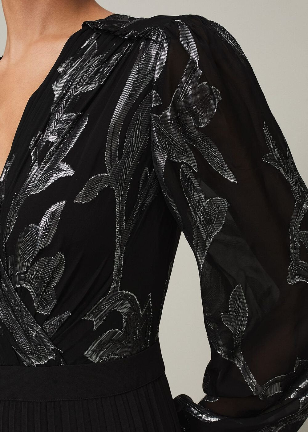 Althea Wide Leg Jumpsuit - Black