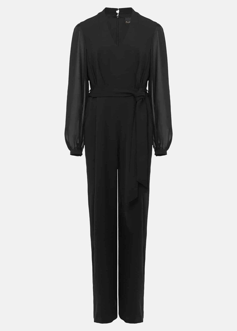 Audrey Black Wide Leg Jumpsuit - Black