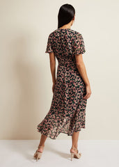 Juliette Fil Coupe Print Dress - Multi-Coloured