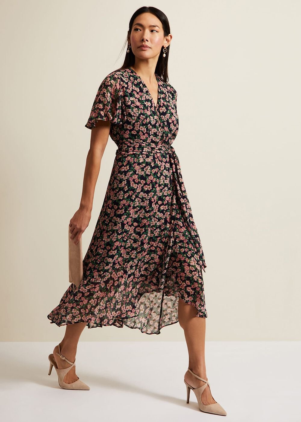 Juliette Fil Coupe Print Dress - Multi-Coloured