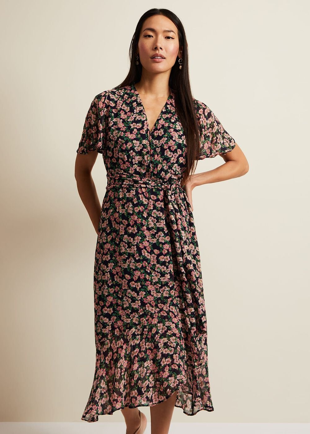 Juliette Fil Coupe Print Dress - Multi-Coloured