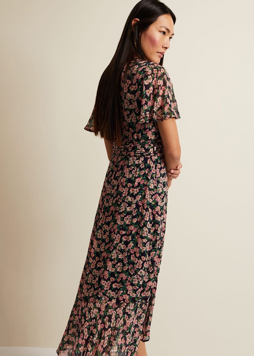 Juliette Fil Coupe Print Dress - Multi-Coloured