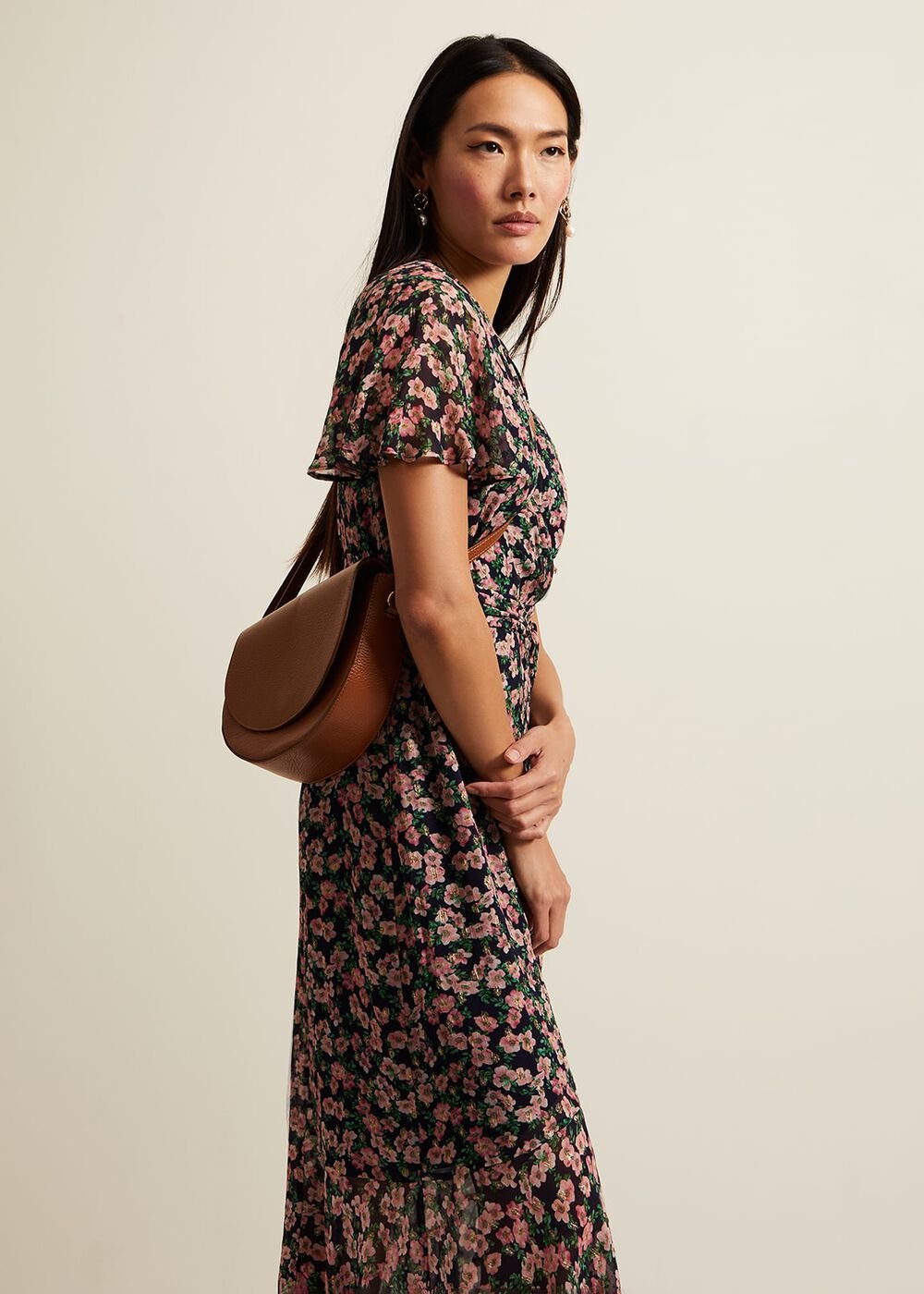 Juliette Fil Coupe Print Dress - Multi-Coloured
