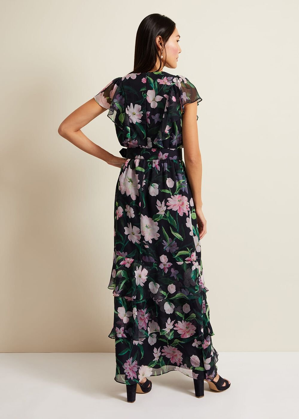 Leonie Floral Maxi Dress - Multi-Coloured