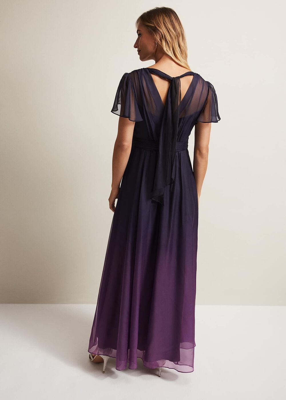 Selene Ombre Maxi Dress - Multi-Coloured