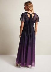 Selene Ombre Maxi Dress - Multi-Coloured