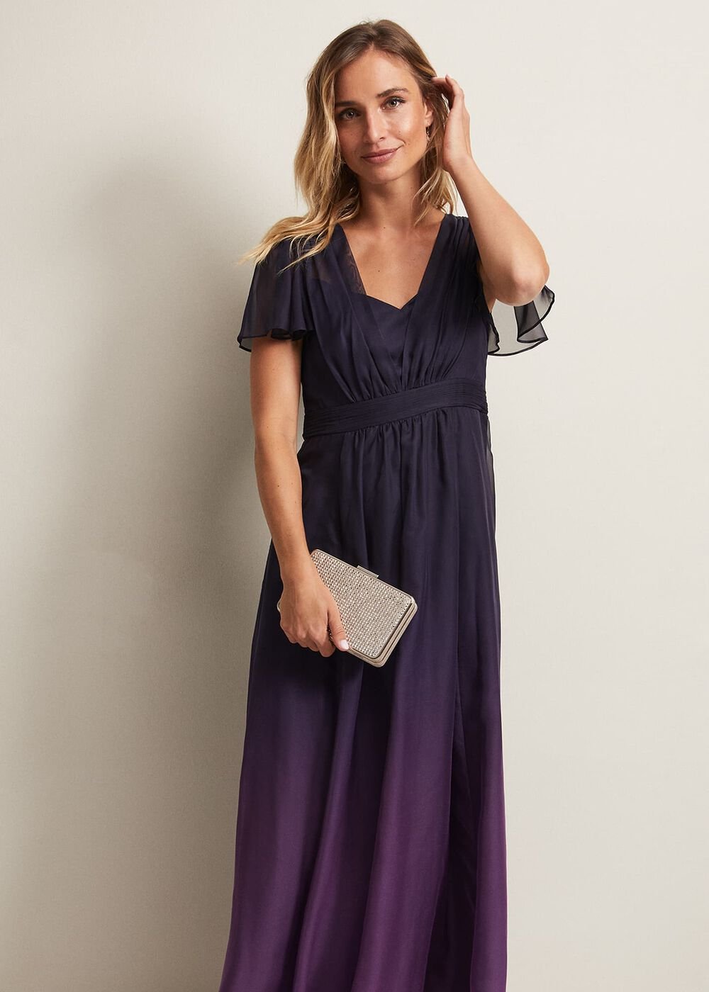 Selene Ombre Maxi Dress - Multi-Coloured