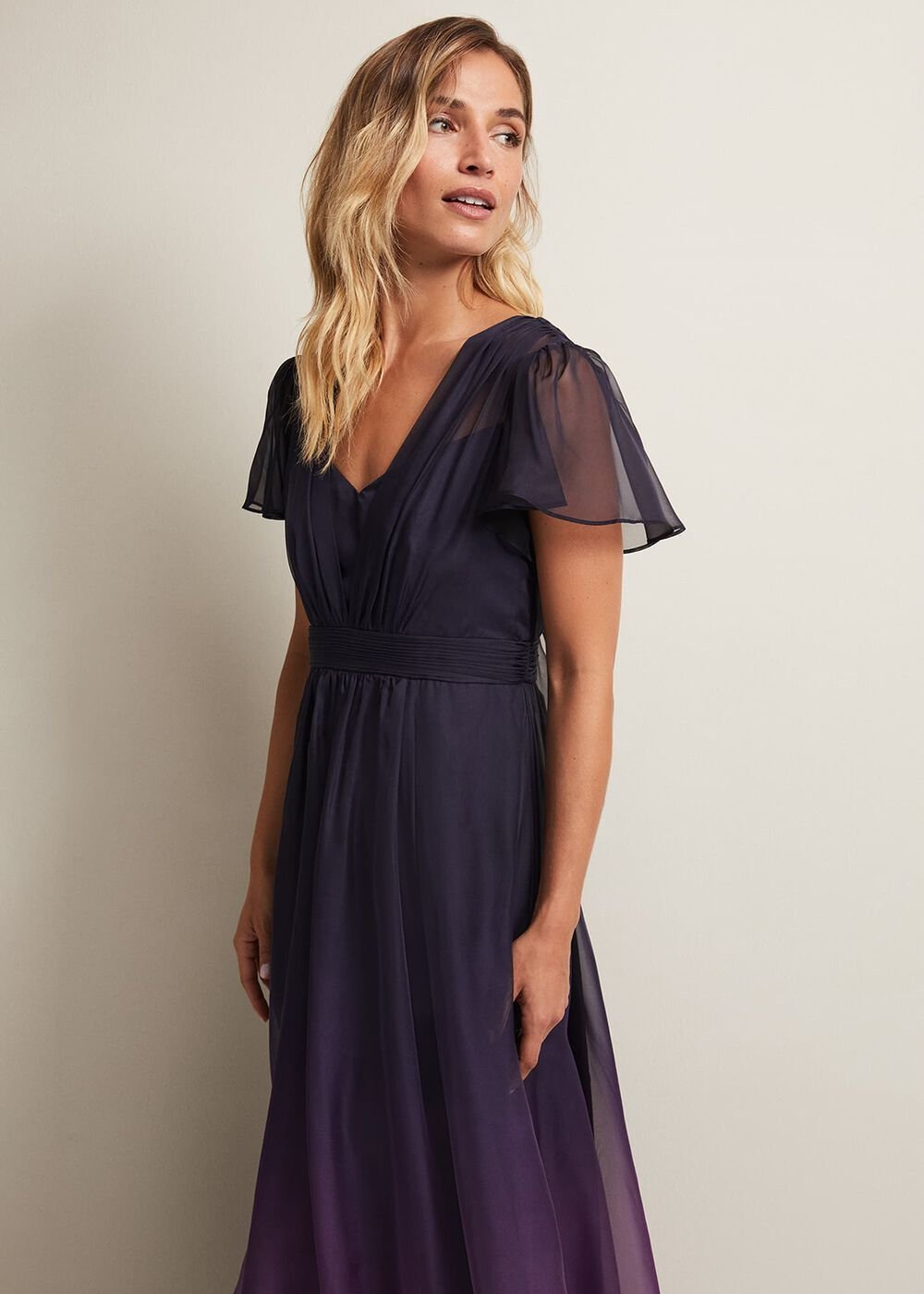 Selene Ombre Maxi Dress - Multi-Coloured