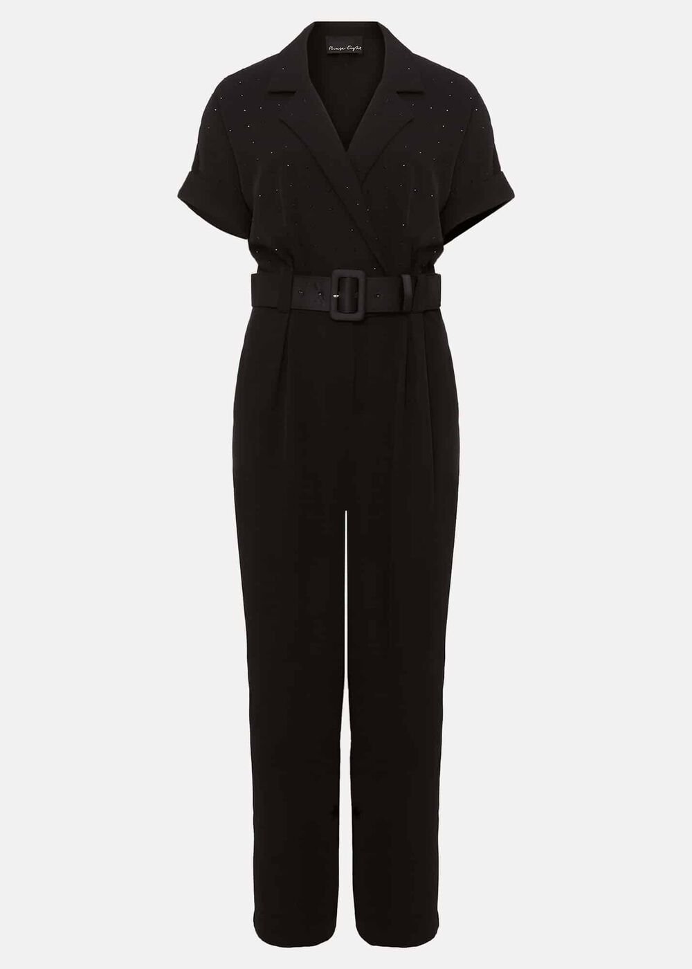 Constance Black Wide Leg Jumpsuit - Black