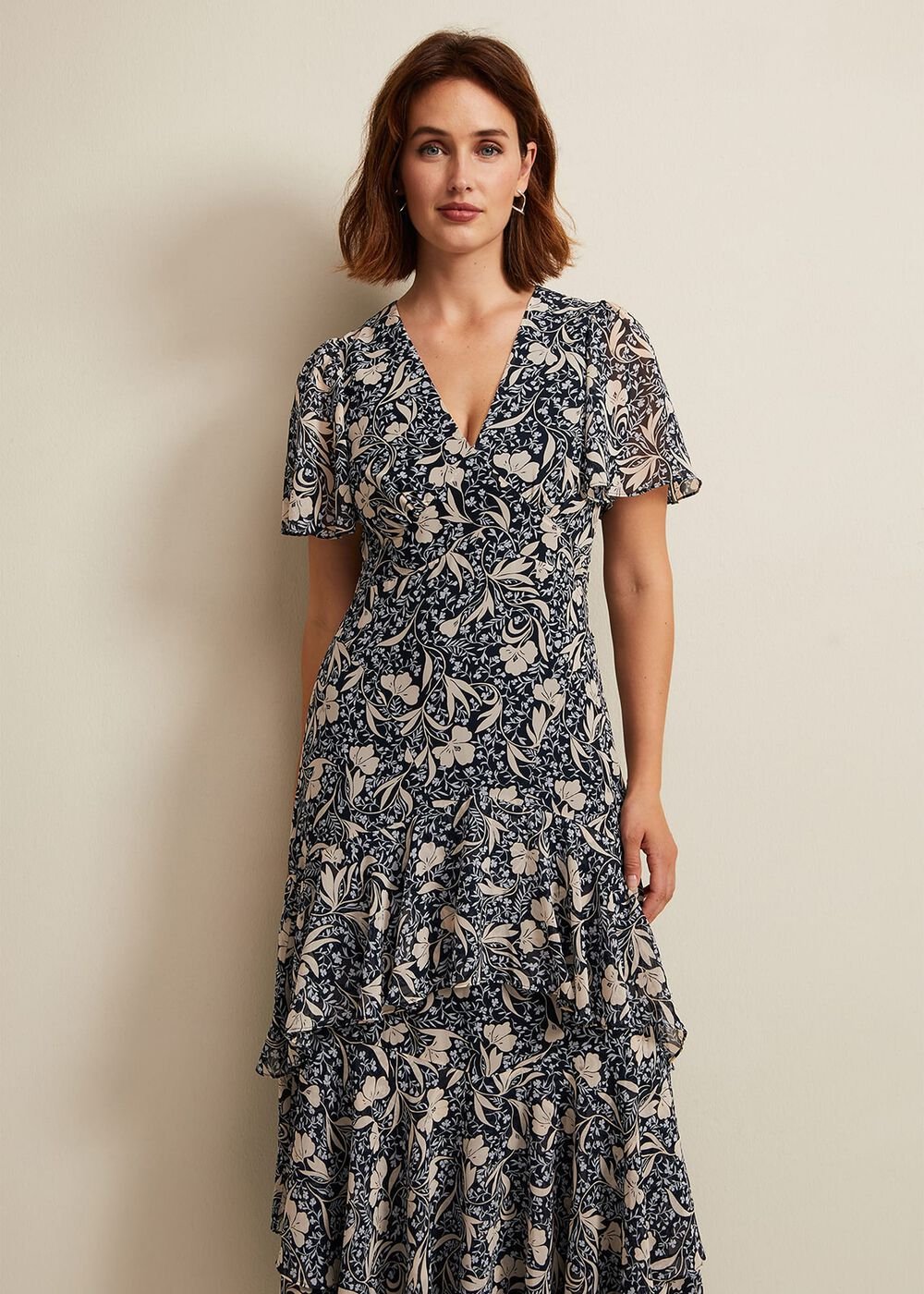 Tyanna Floral Maxi Dress - Multi-Coloured