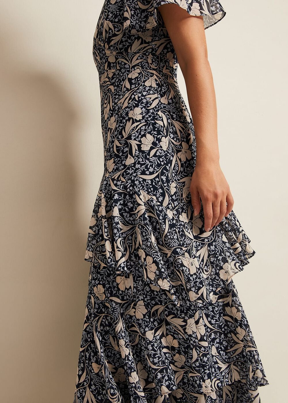Tyanna Floral Maxi Dress - Multi-Coloured