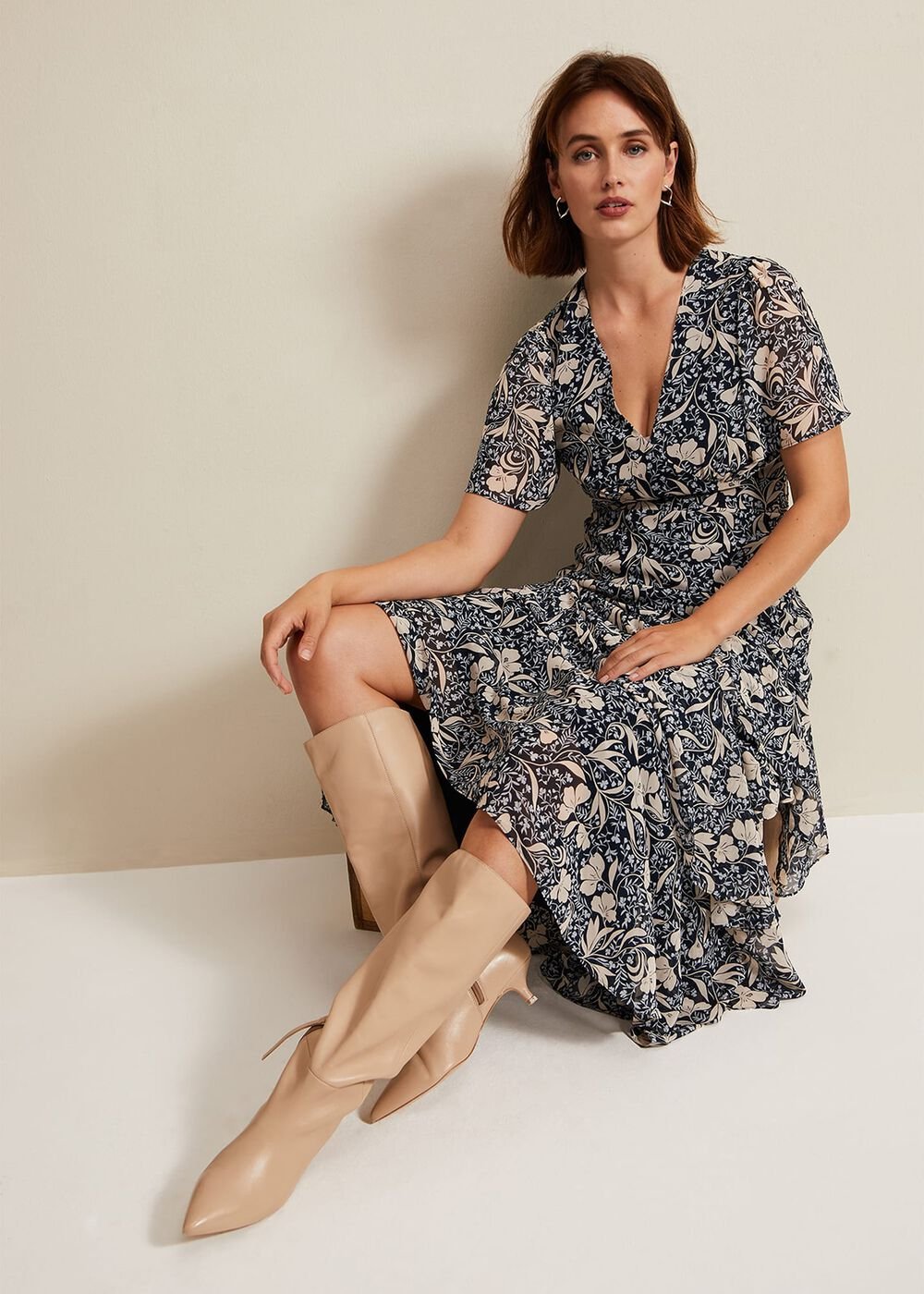 Tyanna Floral Maxi Dress - Multi-Coloured