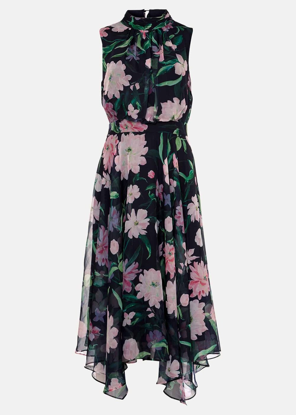 Lucinda Floral Dress - Multi-Coloured