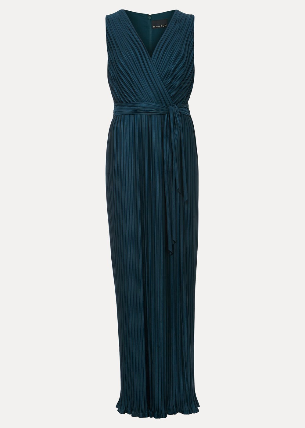 Suhanna Pleated Maxi Dress - Green