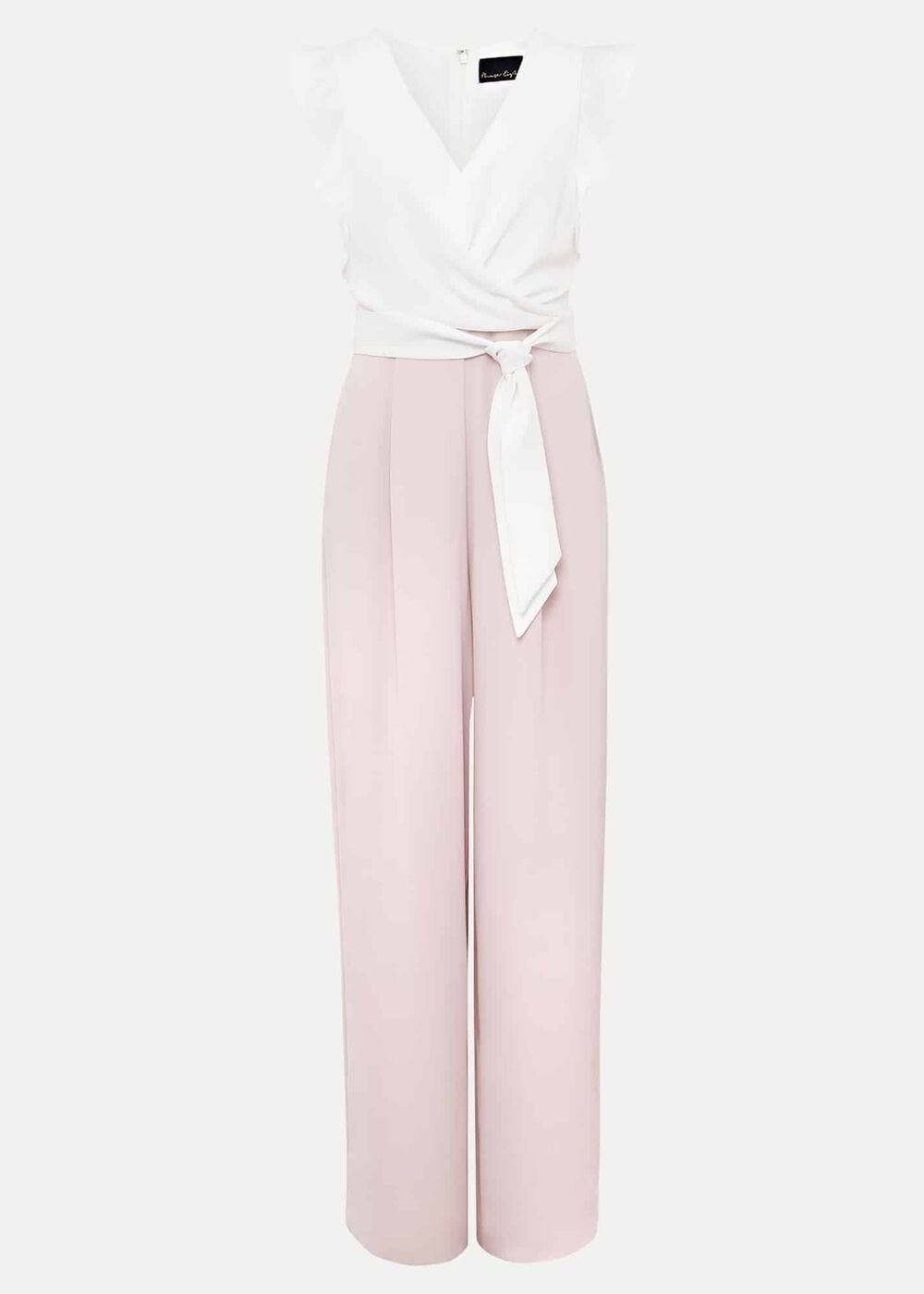 Ayla Ruffle Jumpsuit - Pink