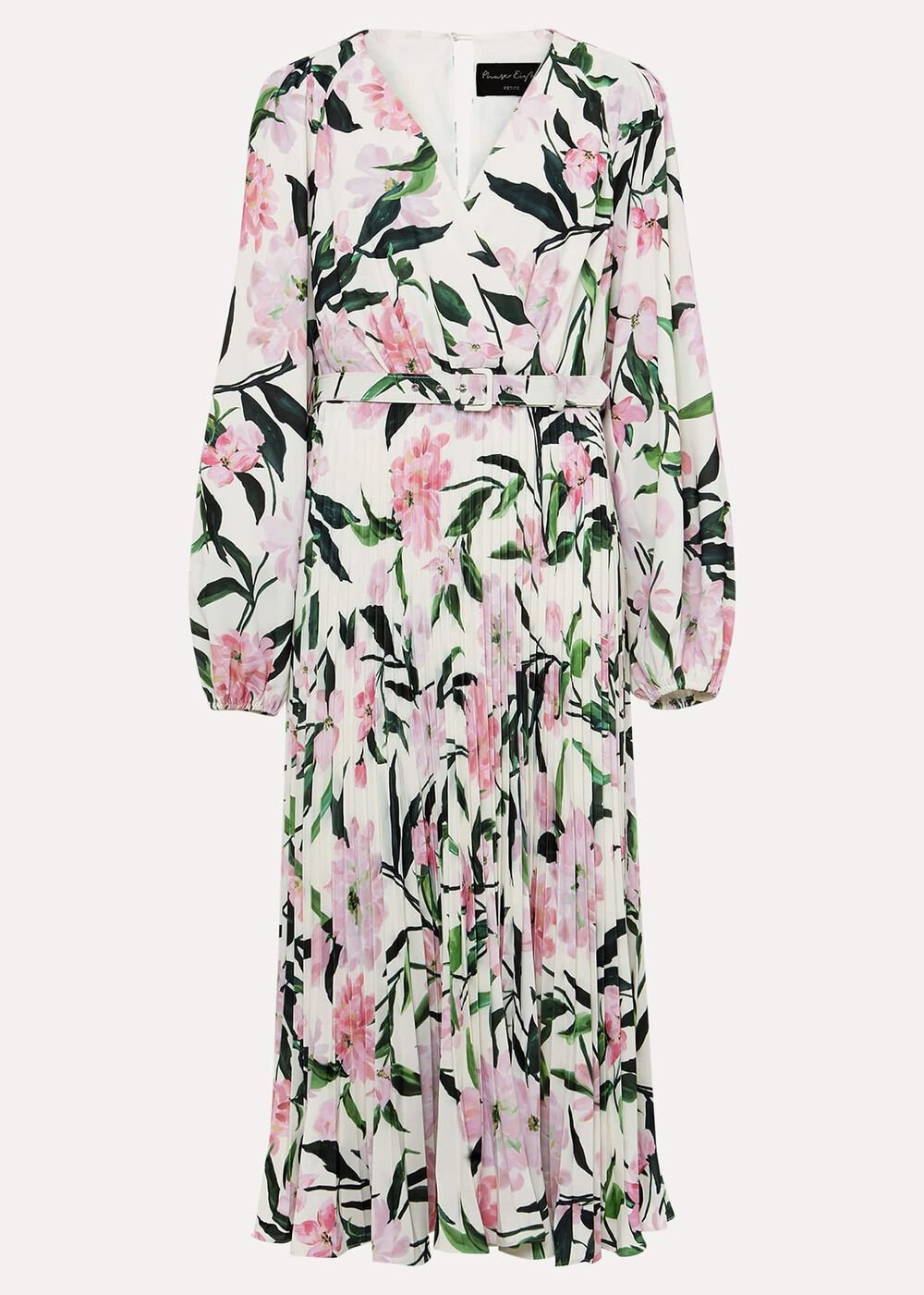 Petite Penny Floral Midi Dress - Multi-Coloured
