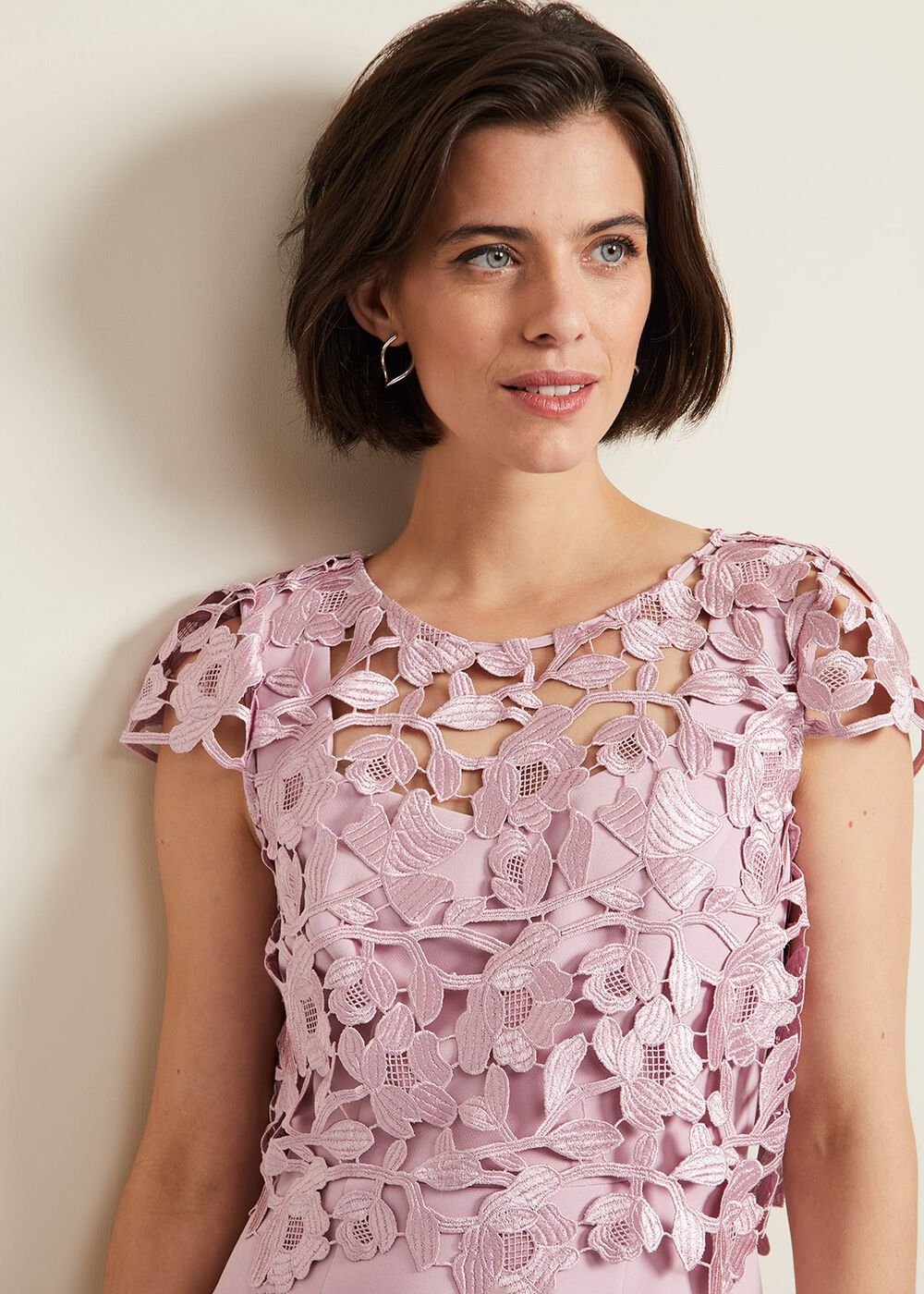 Tallula Lace Dress - Pink