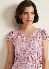 Tallula Lace Dress - Pink