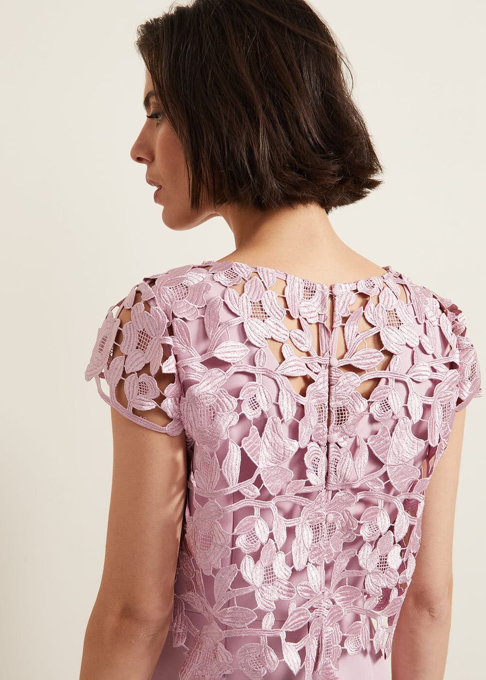 Tallula Lace Dress - Pink