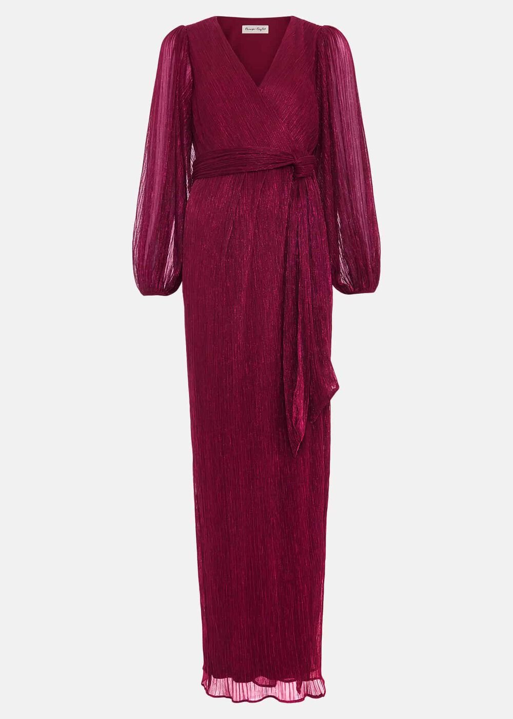 Brielle Wrap Maxi Dress - Pink