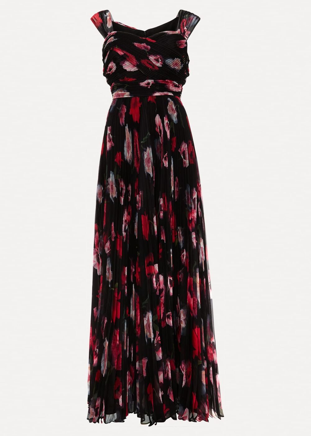 Gretal Floral Maxi Dress - Multi-Coloured