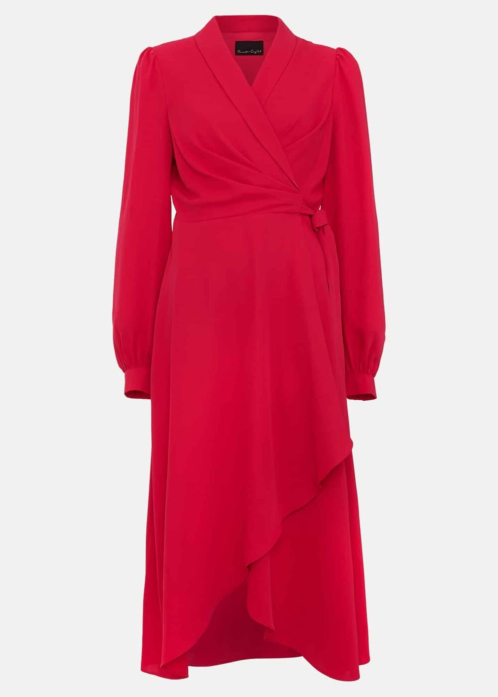 Philippa Long Sleeve Midi Dress - Pink