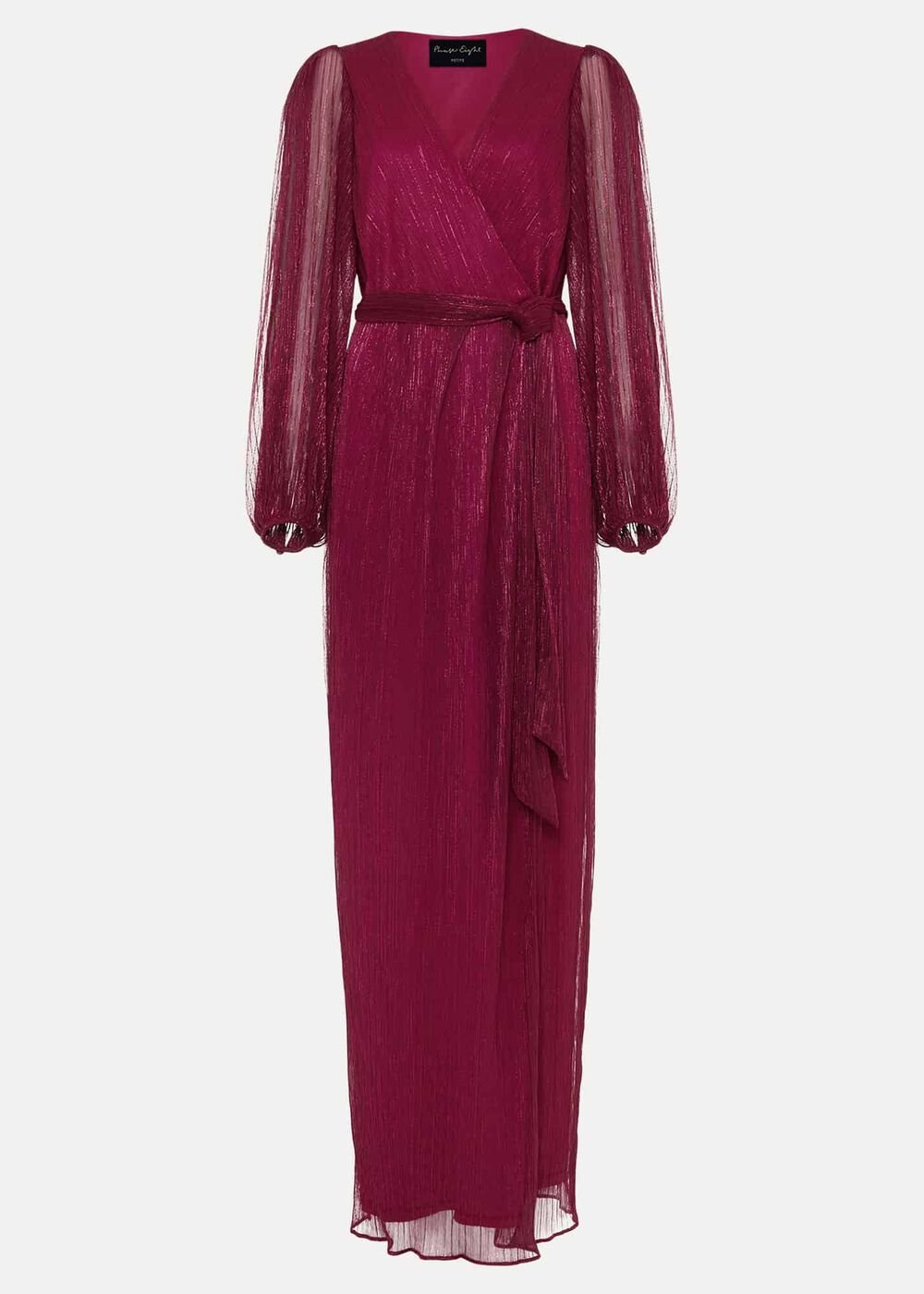 Petite Brielle Wrap Maxi Dress - Pink
