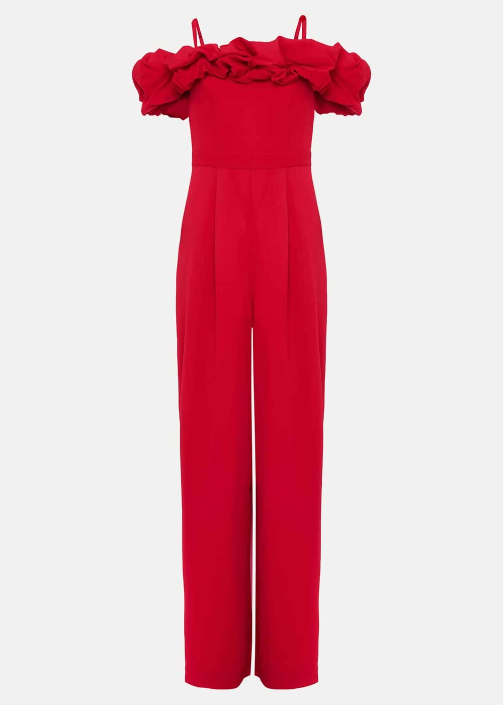 Mallory Ruffle Jumpsuit - Pink