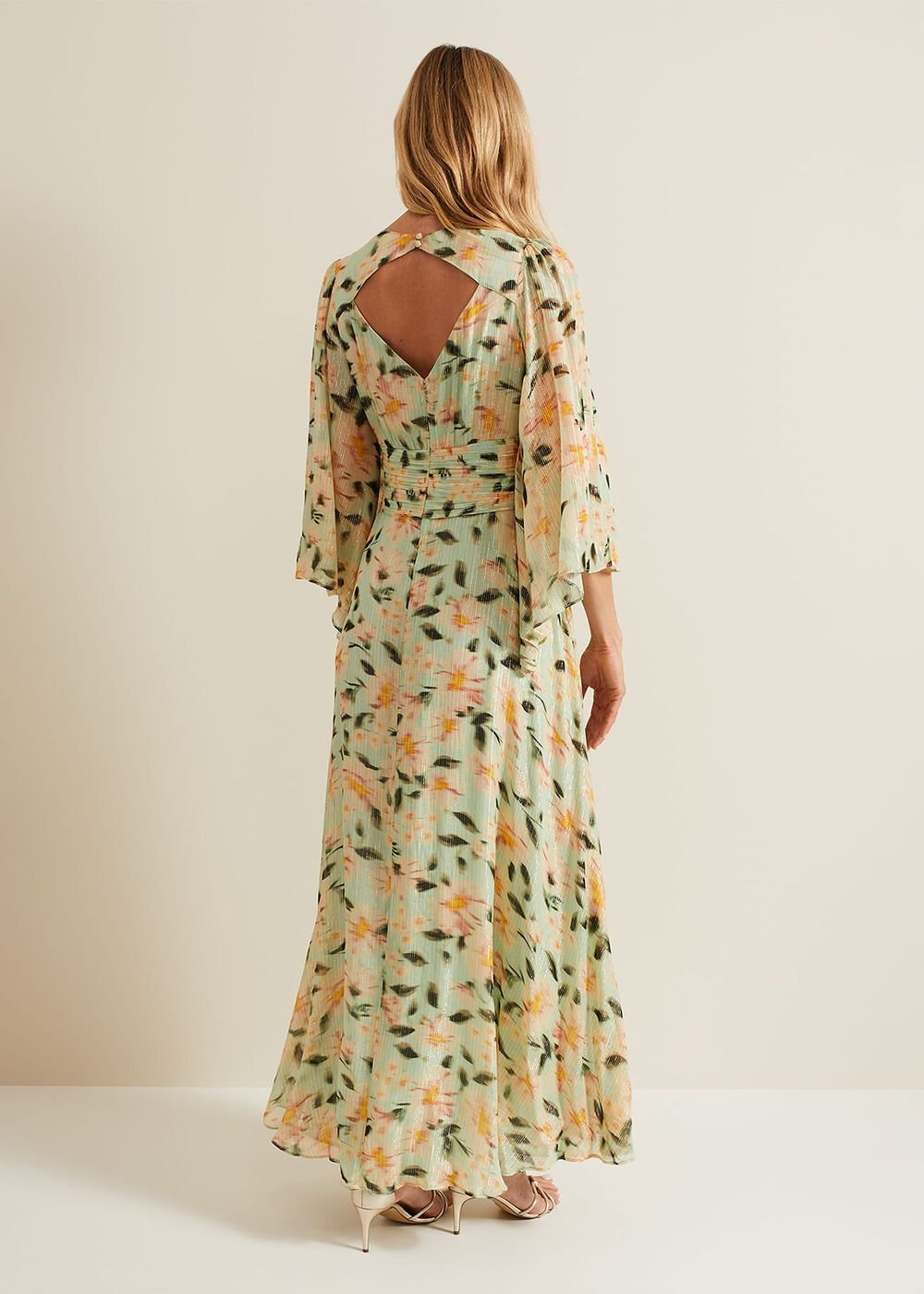 Darlene Floral Maxi Dress - Multi-Coloured