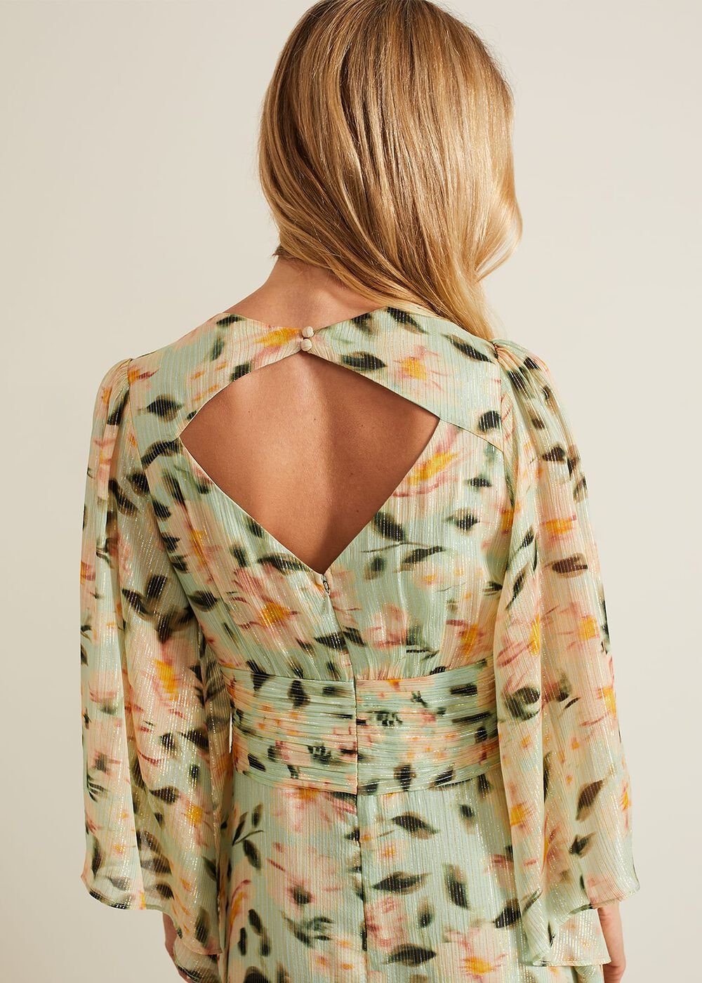 Darlene Floral Maxi Dress - Multi-Coloured