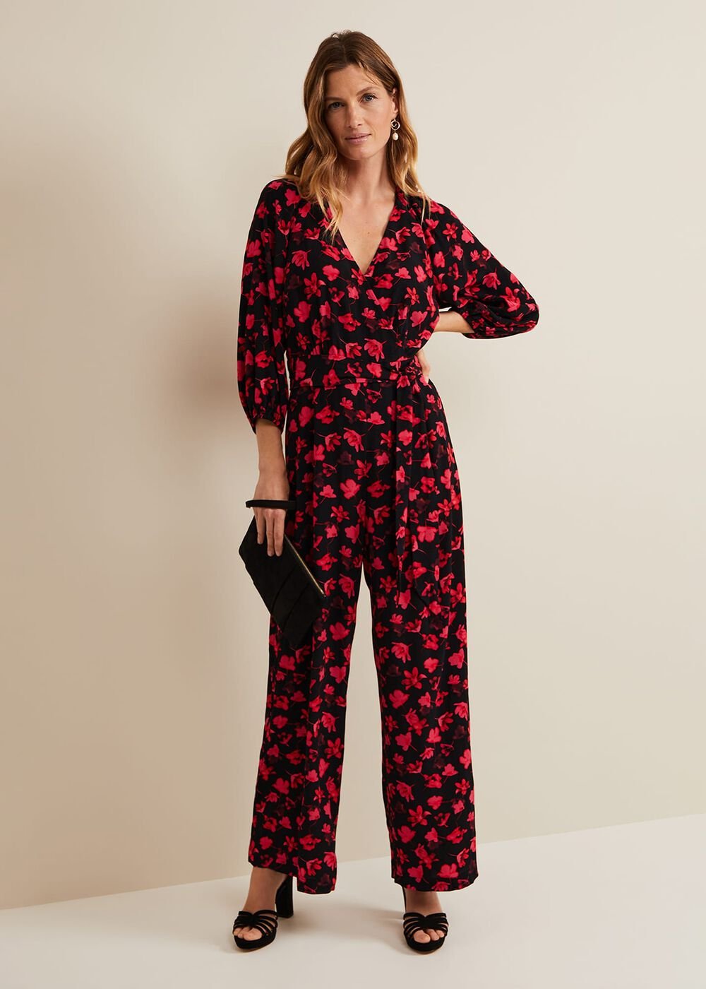 Effie Printed Jumsuit - Multi-Coloured