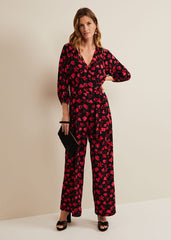 Effie Printed Jumsuit - Multi-Coloured