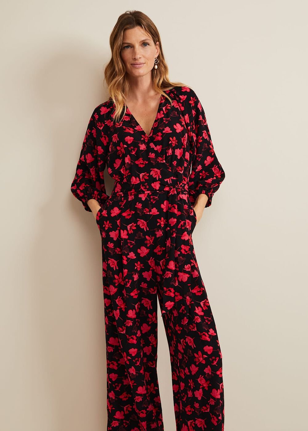 Effie Printed Jumsuit - Multi-Coloured