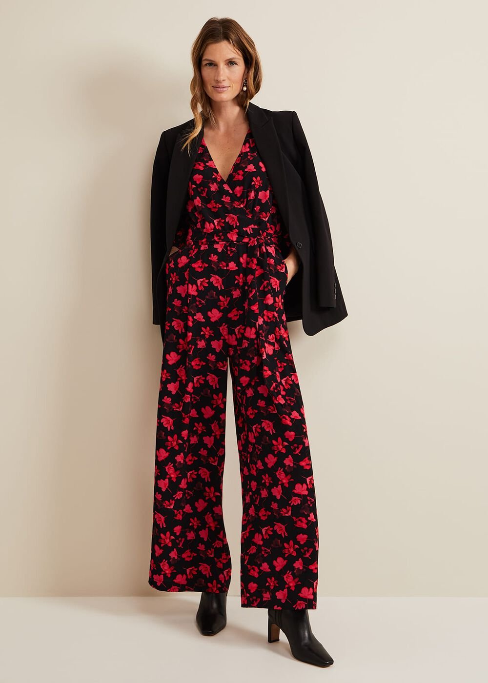 Effie Printed Jumsuit - Multi-Coloured