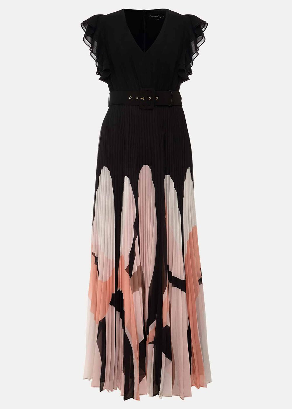 Petite Isla Printed Skirt Maxi Dress - Multi-Coloured